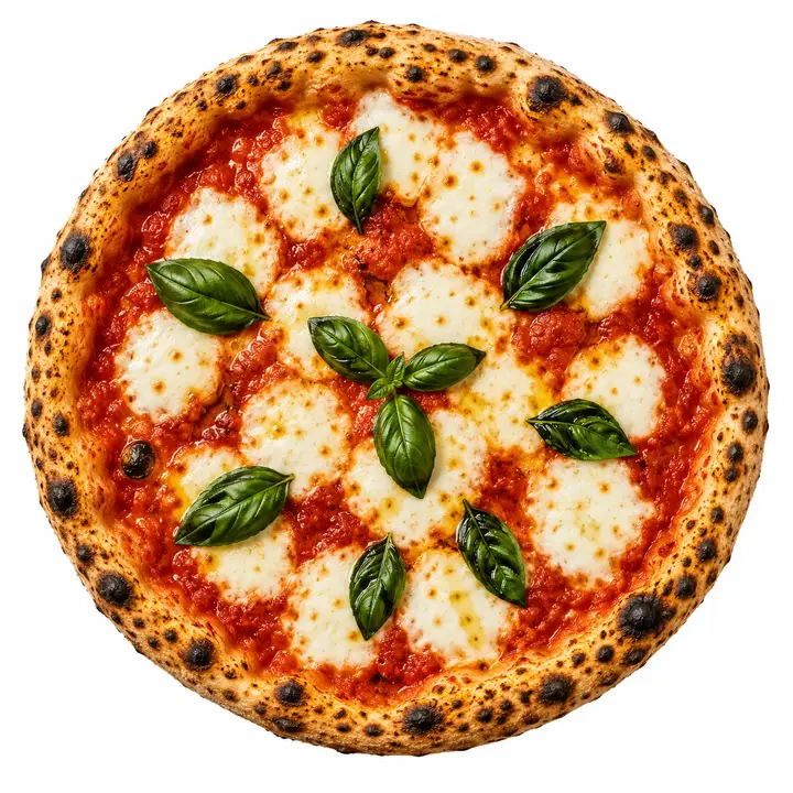 Margherita pizza