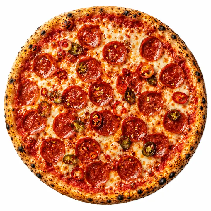 Pepperoni Heat pizza