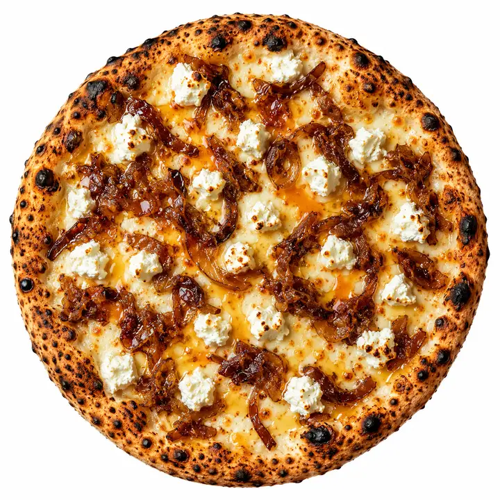Goat & Honey pizza