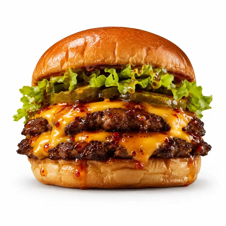 Harlem Hot Honey burger
